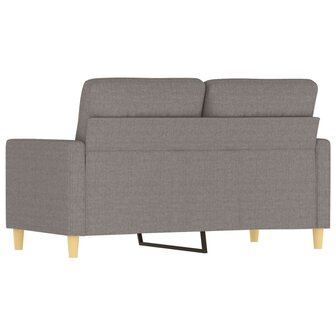 Tweezitsbank 120 cm stof taupe 8721012139602 5