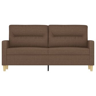 Tweezitsbank 140 cm stof bruin 8721012139640 3