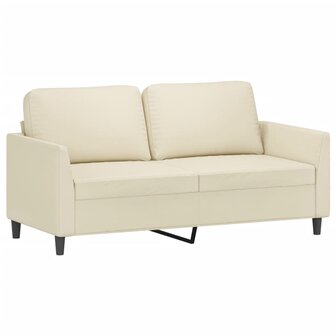 Tweezitsbank 140 cm kunstleer cr&egrave;mekleurig 8721012140608 2