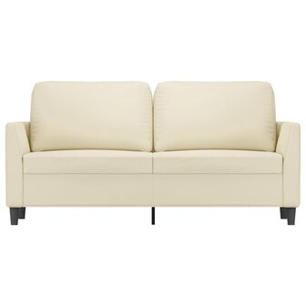 Tweezitsbank 140 cm kunstleer cr&egrave;mekleurig 8721012140608 3
