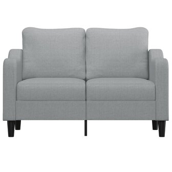 Tweezitsbank 120 cm stof lichtgrijs 8721012140776 3