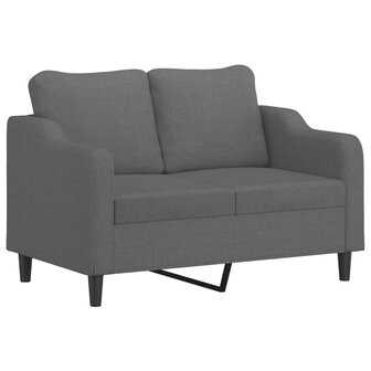Tweezitsbank 120 cm stof donkergrijs 8721012140783 2