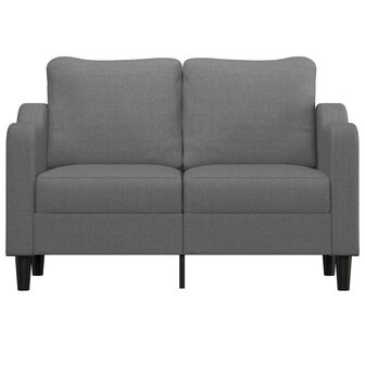 Tweezitsbank 120 cm stof donkergrijs 8721012140783 3