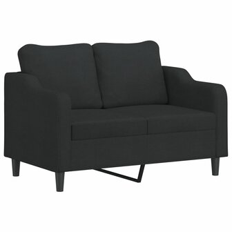 Tweezitsbank 120 cm stof zwart 8721012140813 2