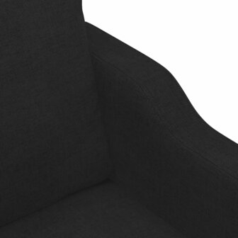 Tweezitsbank 120 cm stof zwart 8721012140813 6