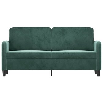 Tweezitsbank 140 cm fluweel donkergroen 8721012141704 3