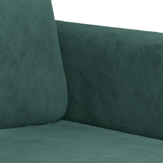 Tweezitsbank 140 cm fluweel donkergroen 8721012141704 6