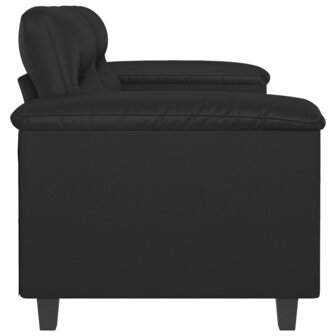 Tweezitsbank 120 cm kunstleer zwart 8721012136632 4