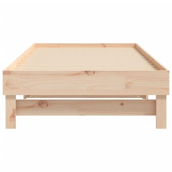 Slaapbank uitschuifbaar massief grenenhout 2x(90x190) cm 8720845639143 9