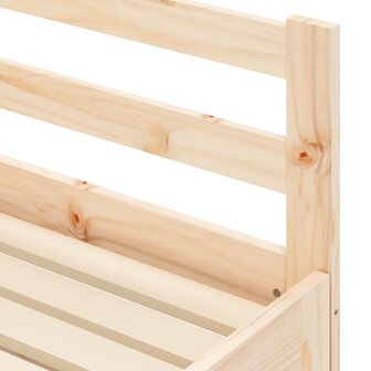 Slaapbank met onderschuifbed 90x200 cm massief grenenhout 8721012122673 8