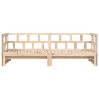 Slaapbank met onderschuifbed 80x200 cm massief grenenhout 8721012123274 6