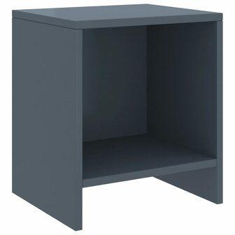 Nachtkastje 35x30x40 cm massief grenenhout lichtgrijs 8720286230787 1