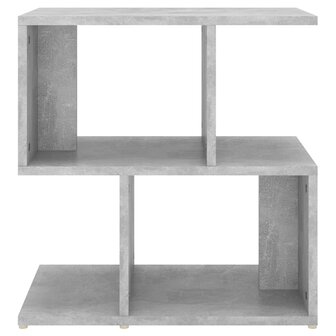 Nachtkastje 50x30x51,5 cm bewerkt hout betongrijs 8720286558782 5
