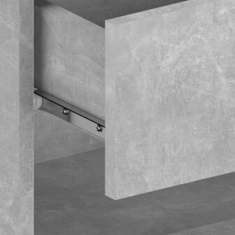 Nachtkastje wandgemonteerd betongrijs 8720286964026 7