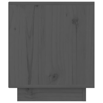 Nachtkastje 40x34x40 cm massief grenenhout grijs 8720286841556 6