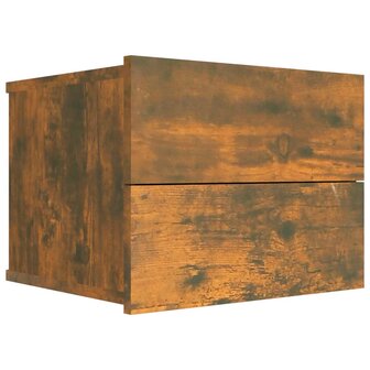 Nachtkastje 40x30x30 cm bewerkt hout gerookt eikenkleurig 8720286976166 2