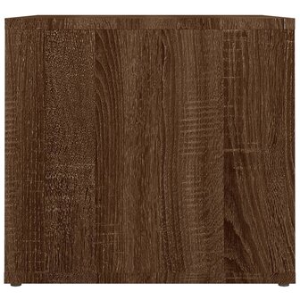 Nachtkastje 41x40x36 cm bewerkt hout bruineikenkleurig 8720845667160 6