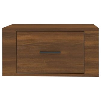 Nachtkastje wandgemonteerd 50x36x25 cm bruin eikenkleur 8720287222583 6