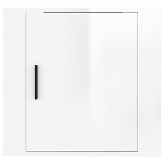 Nachtkastje wandgemonteerd 50x30x47 cm hoogglans wit 8720287222729 5
