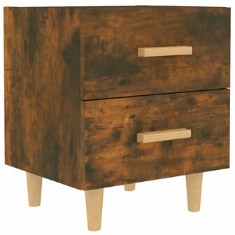 Nachtkastje 40x35x47,5 cm gerookt eikenkleurig 8720286972953 2