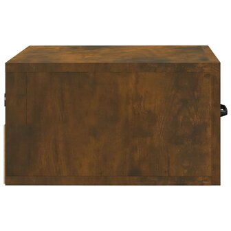 Nachtkastje wandgemonteerd 35x35x20 cm gerookt eikenkleurig 8720287086864 7