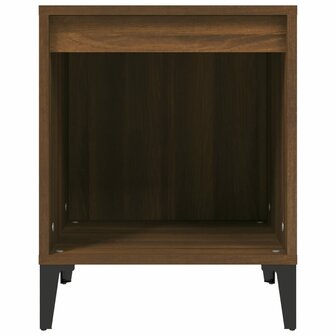 Nachtkastje 40x35x50 cm bruin eikenkleur 8720287226826 5