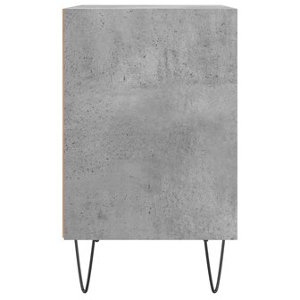 Nachtkastje 40x30x50 cm bewerkt hout betongrijs 8720845904395 5