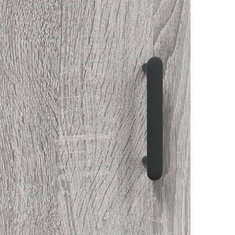 Nachtkastje 40x40x50 cm bewerkt hout grijs sonoma eikenkleurig 8720845911713 10