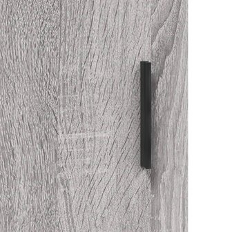 Nachtkastje 40x40x50 cm bewerkt hout grijs sonoma eikenkleurig 8720845911874 10
