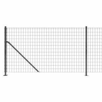 Draadgaashek met flens 0,8x25 m antracietkleurig 8720845780371 4