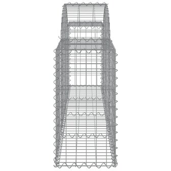 Schanskorven 9 st gewelfd 200x30x60/80 cm gegalvaniseerd ijzer 8720845566586 5