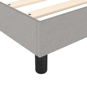 Boxspring met matras stof lichtgrijs 80x200 cm 8720845545284 7