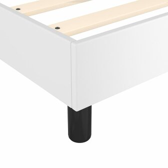 Boxspring met matras kunstleer wit 160x200 cm 8720845547677 7