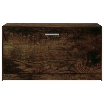 Schoenenbank 80x24x45 cm bewerkt hout gerookt eiken 8720286946152 5