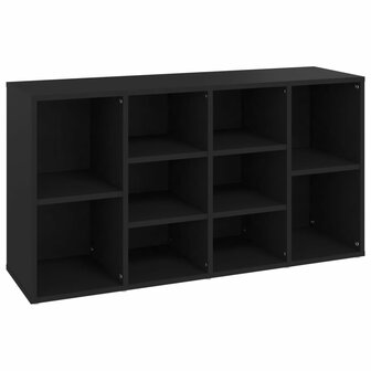 Schoenenbank 103x30x54,5 cm bewerkt hout zwart 8720286586976 2