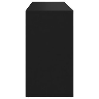 Schoenenbank 103x30x54,5 cm bewerkt hout zwart 8720286586976 6