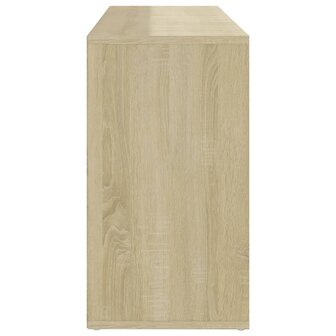 Schoenenbank 103x30x54,5 cm bewerkt hout sonoma eikenkleurig 8720286586990 6