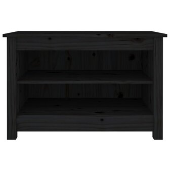 Schoenenbank 70x38x45,5 cm massief grenenhout zwart 8720286922644 3