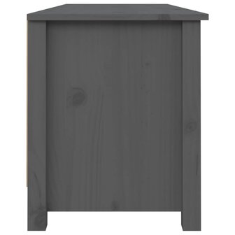 Schoenenbank 110x38x45,5 cm massief grenenhout grijs 8720286922675 4