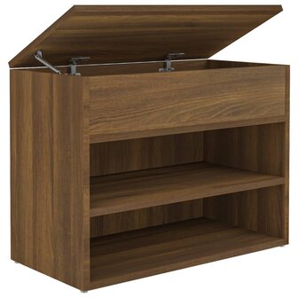Schoenenbank 60x30x45 cm bewerkt hout bruineikenkleurig 8720286956991 2