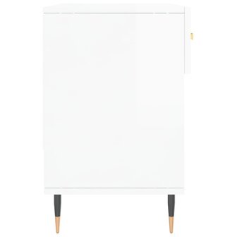 Schoenenbank 102x35x55 cm bewerkt hout hoogglans wit 8720845441982 7