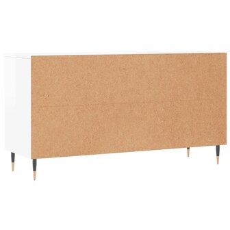 Schoenenbank 102x35x55 cm bewerkt hout hoogglans wit 8720845441982 8