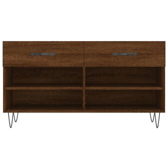 Schoenenbank 102x35x55 cm bewerkt hout sonoma eikenkleurig 8720845442194 6