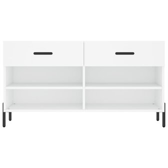 Schoenenbank 102x35x55 cm bewerkt hout wit 8720845442286 6