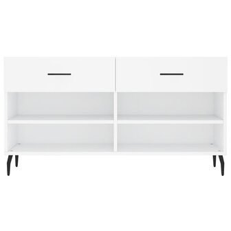 Schoenenbank 102x35x55 cm bewerkt hout wit 8720845442361 6