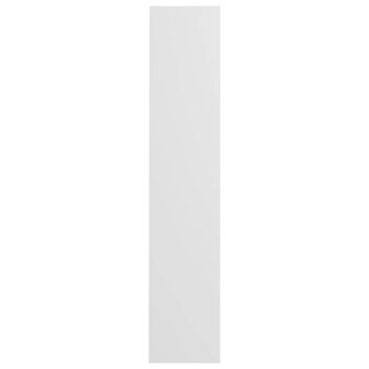 Wandschoenenkast 80x18x90 cm bewerkt hout wit 8720286559789 5