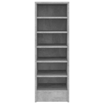 Schoenenkast 31,5x35x90 cm bewerkt hout betongrijs 8720286646830 3
