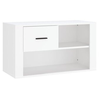 Schoenenkast 80x35x45 cm bewerkt hout wit 8720287221968 2