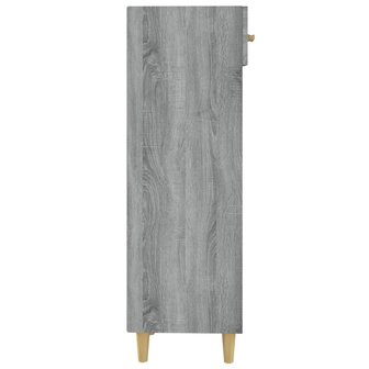 Schoenenkast 30x35x105 cm bewerkt hout grijs sonoma eikenkleur 8720287086697 5