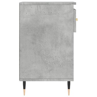 Schoenenkast 102x36x60 cm bewerkt hout betongrijs 8721012113992 7